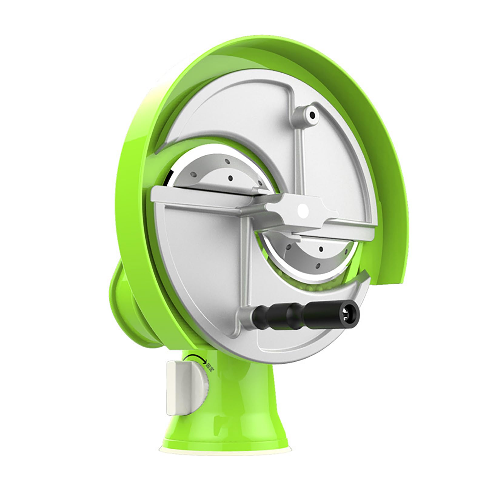 TYZDLSM Manual Fruit and Vegetable Slicer, Multifunctional Lemon Slice Machine, Adjustable Thickness 0.5-8 mm, Hand Operated Slicing Machine, for Potato Lemon Carrot Onion