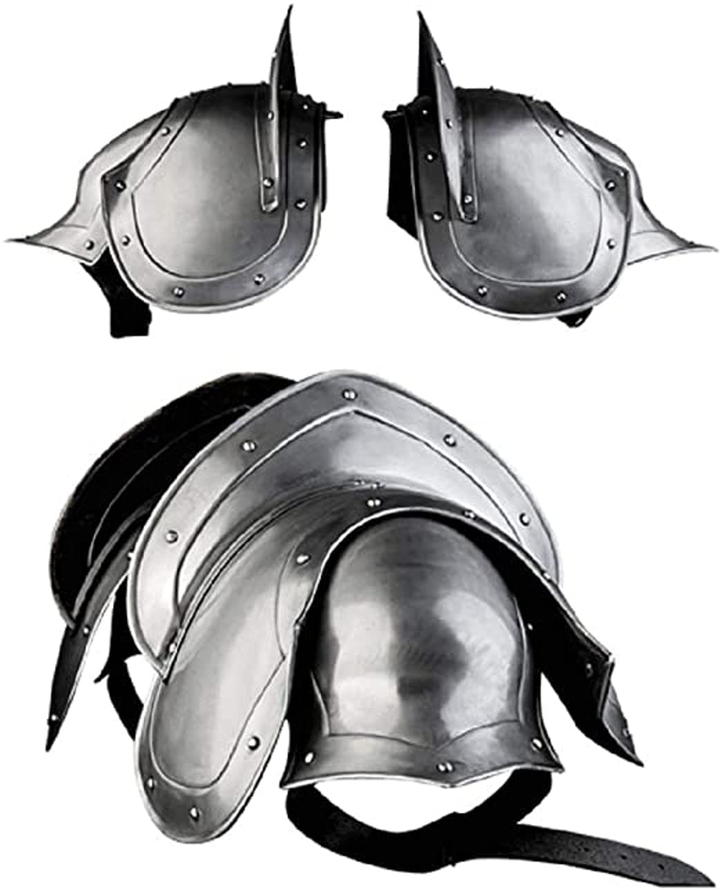 ANCIENT HUBMedieval Armor Edward Steel Spaulders