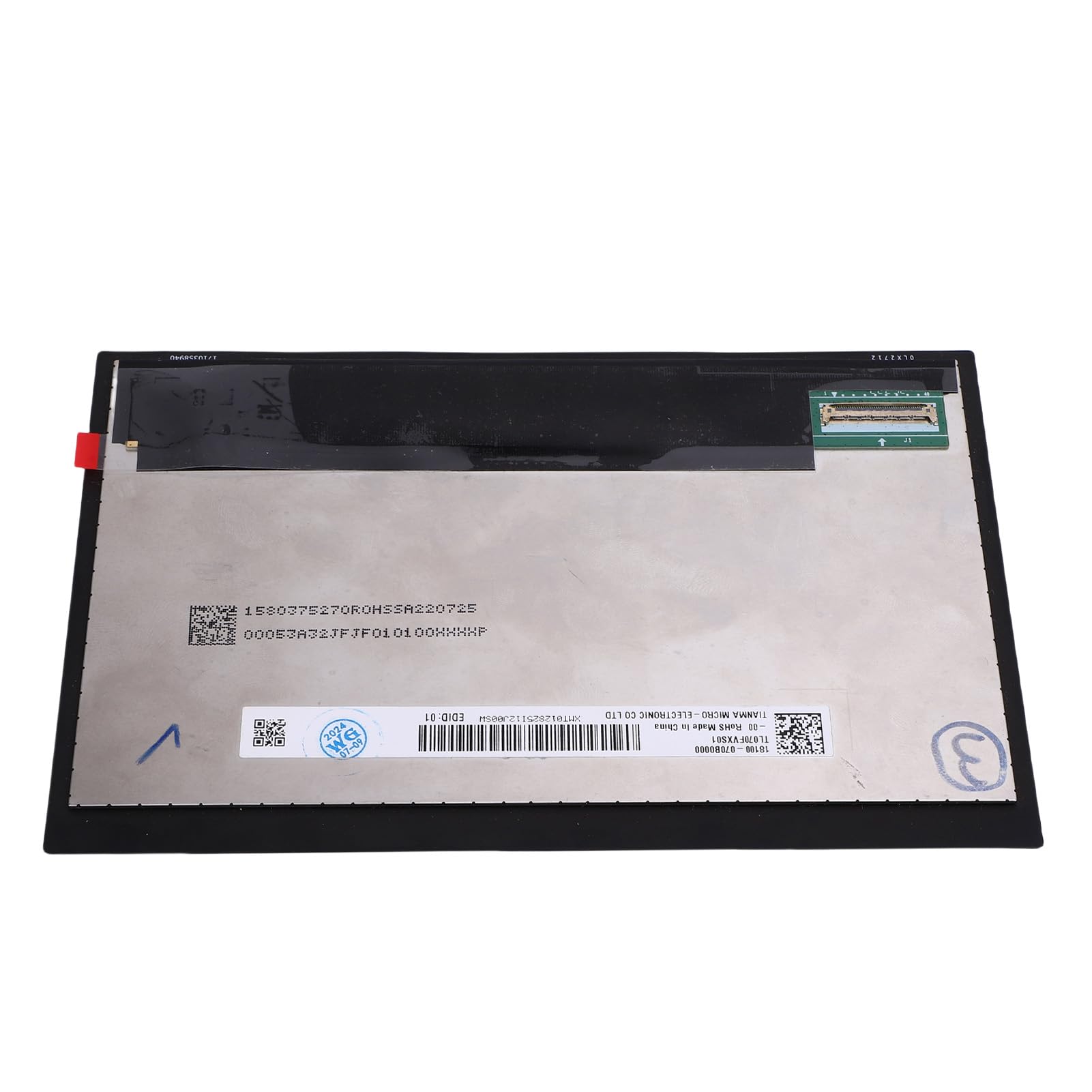 Diyeeni 7-calowy Wyświetlacz LCD Wymiana Ekranu Dotykowego dla Rog Ally 2023 RC71L Przenośna Konsola do Gier FHD 500 Nits Multi Touch Digitizer