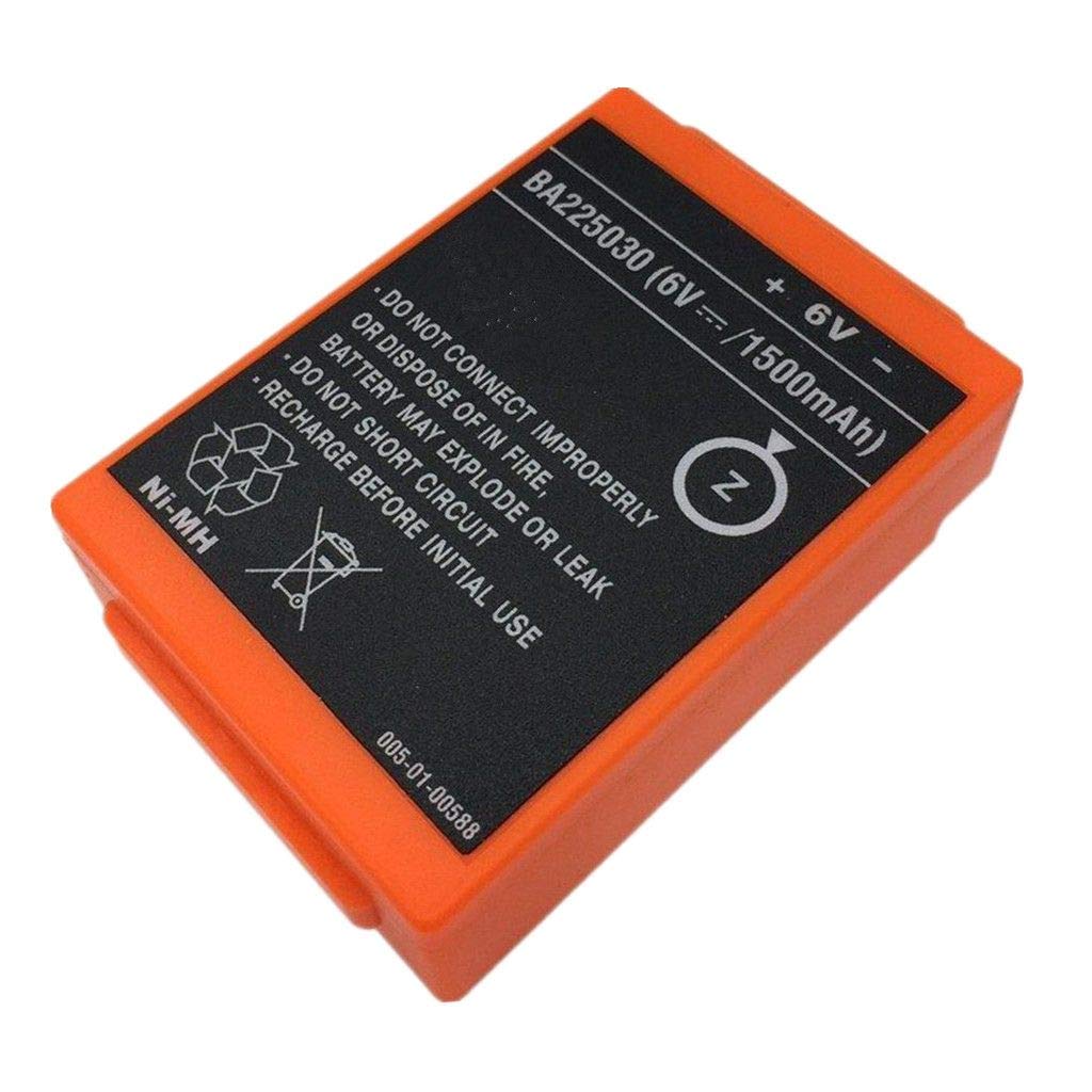 Batería de repuesto compatible con HBC Spectrum A BA225030 Technos Spectrum 2 Linus 6 Radiomatic Eco Spectrum 1 Spectrum B 005-01-00615 BA205000 BA205030 BA206000