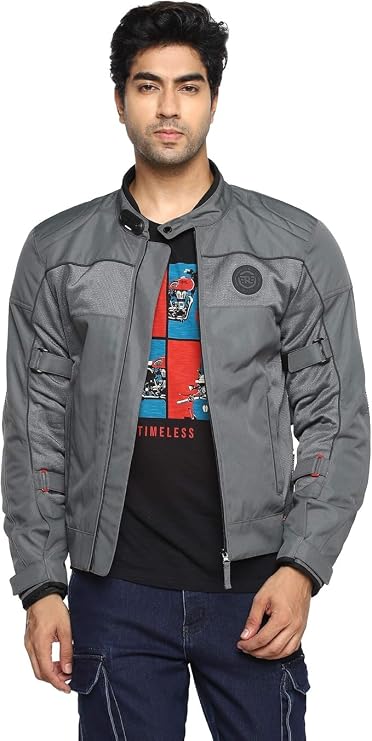 Royal Enfield Explorer V3 Men's Riding Jacket, Motorcycle Full Body Protective Gear, Armored Touring Biker Jacket