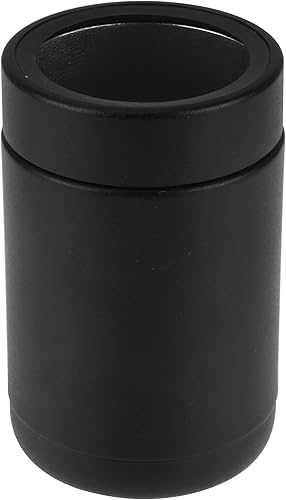 TAHOE TRAILS Enfriador de latas y botellas aislado al vacío de acero inoxidable de 12 onzas | Enfriador de latas de doble pared para latas y