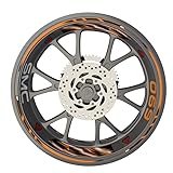 Holen Sie sich einen einzigartigen Look und passend für Ihr Motorrad: deckt die gesamte Felge ab