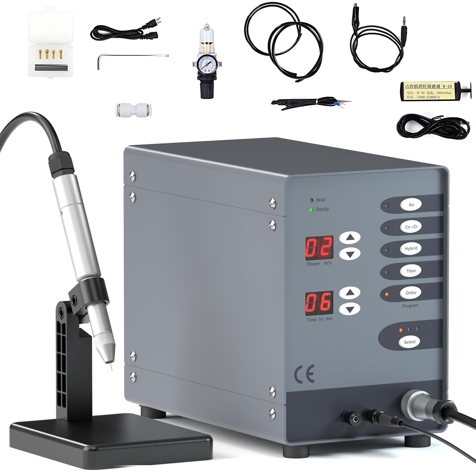 Permanent Jewelry Pulse Argon Arc Welder, regulowana spawarka punktowa 50-600A do złota i aluminium