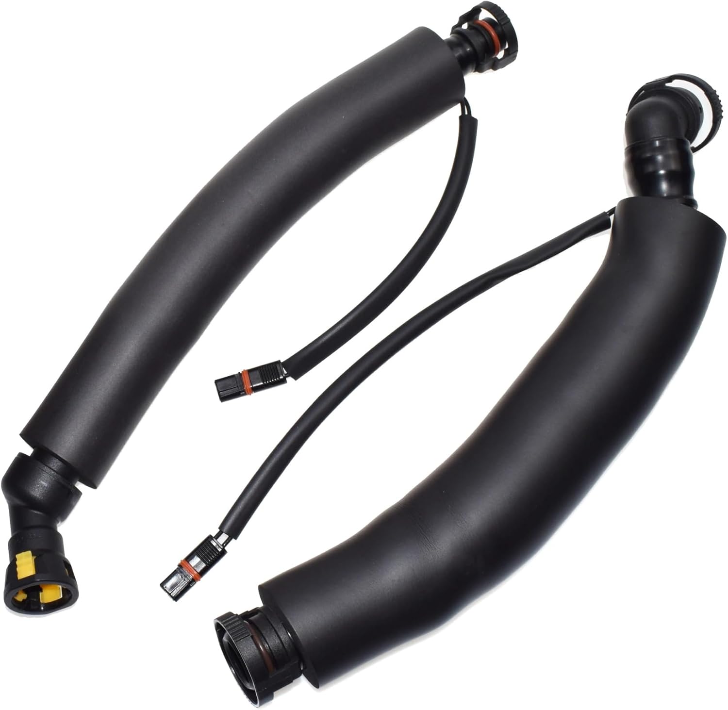 Crankcase Vent Hose Pipe Compatible With 525i 525xi 530i 530xi 2006 2007 Car Engine Crankcase Separator Vent Valve Or Breather Hose Pipe Crankcase Hose(Set 1)