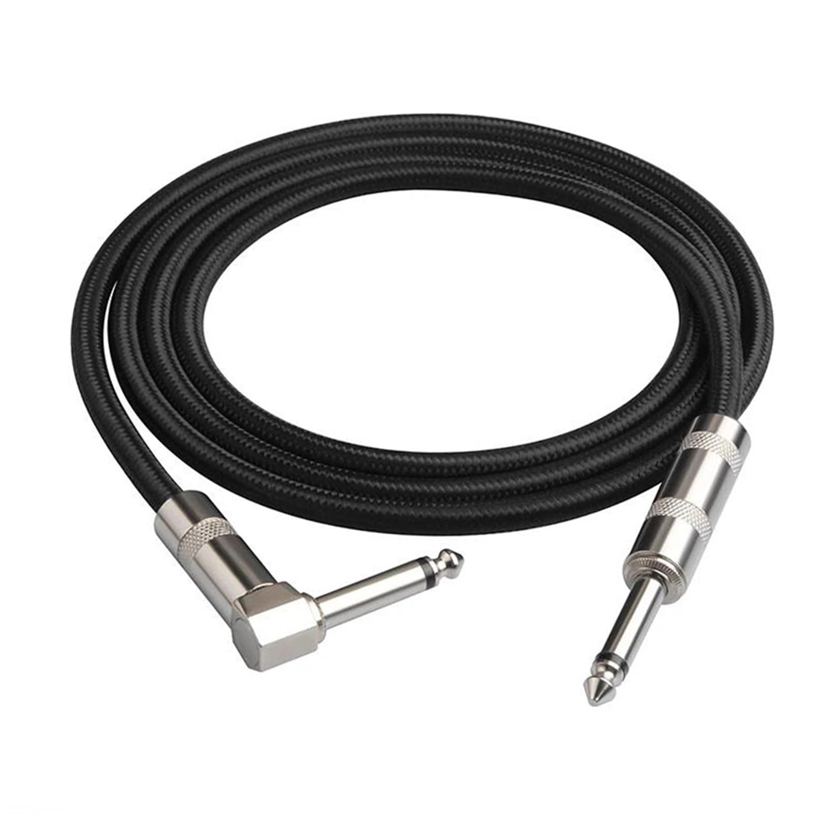 Guitar Cable de Audio Cable Para Instrumentos De 10 Pies Diseño Portátil Cable 6,35mm Compatible Con Guitarras Eléctricas Y Teclados | Cable de para guitarra