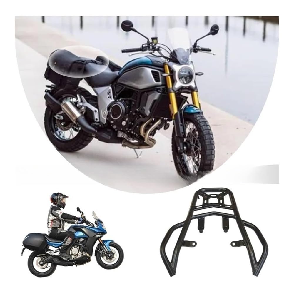 Moto Porte-Bagages Compatible avec Le Porte-Bagages Arrière De Moto pour 650MT MT650 MT 650, Support Coffre Supérieur, Étendu