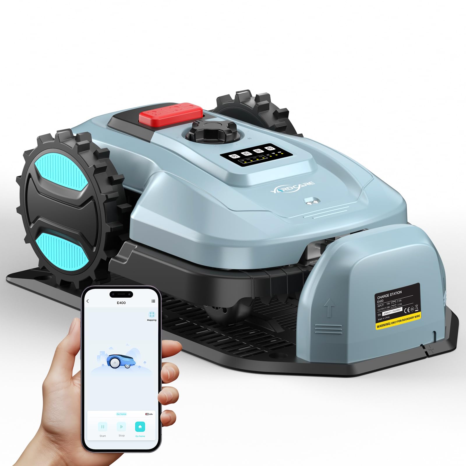 YARDCARE E400 Robot Tondeuse