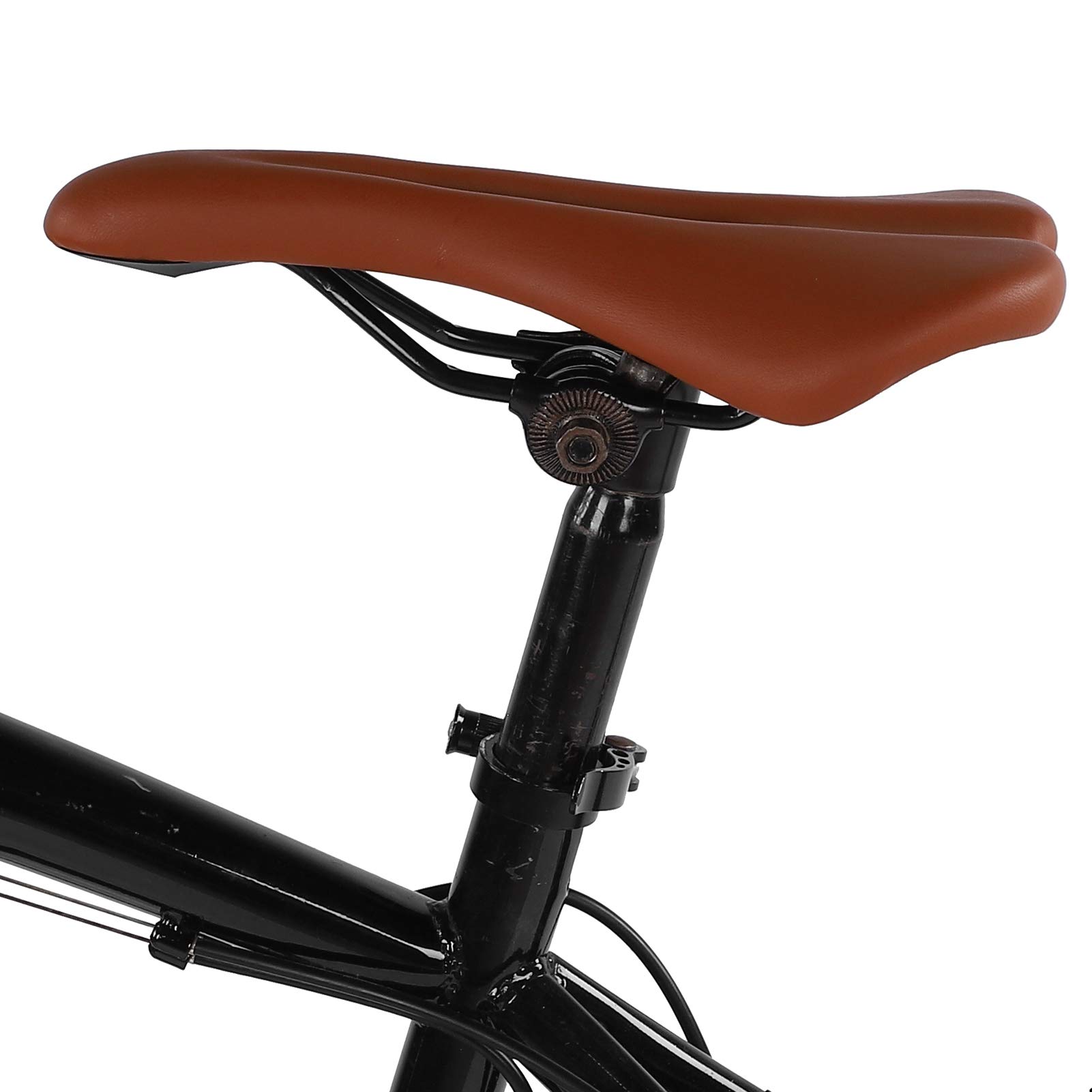 Housse de coussin de rechange universelle et étanche pour selle de vélo VTT de route - Accessoire de cyclisme spécialisé pour tous les vélos - Pour homme et femme (marron)