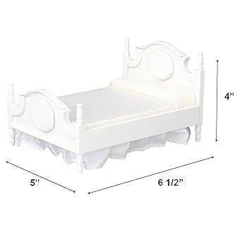 Kokiya 1/6 Dollhouse Bed DIY Scene Accessories Mini Bed For Bedroom Room Decoration A B9ab118a C374 47fa 8041 7171d24fabaf.2a72f04d46aca62ded7cd0df9f4c72c7