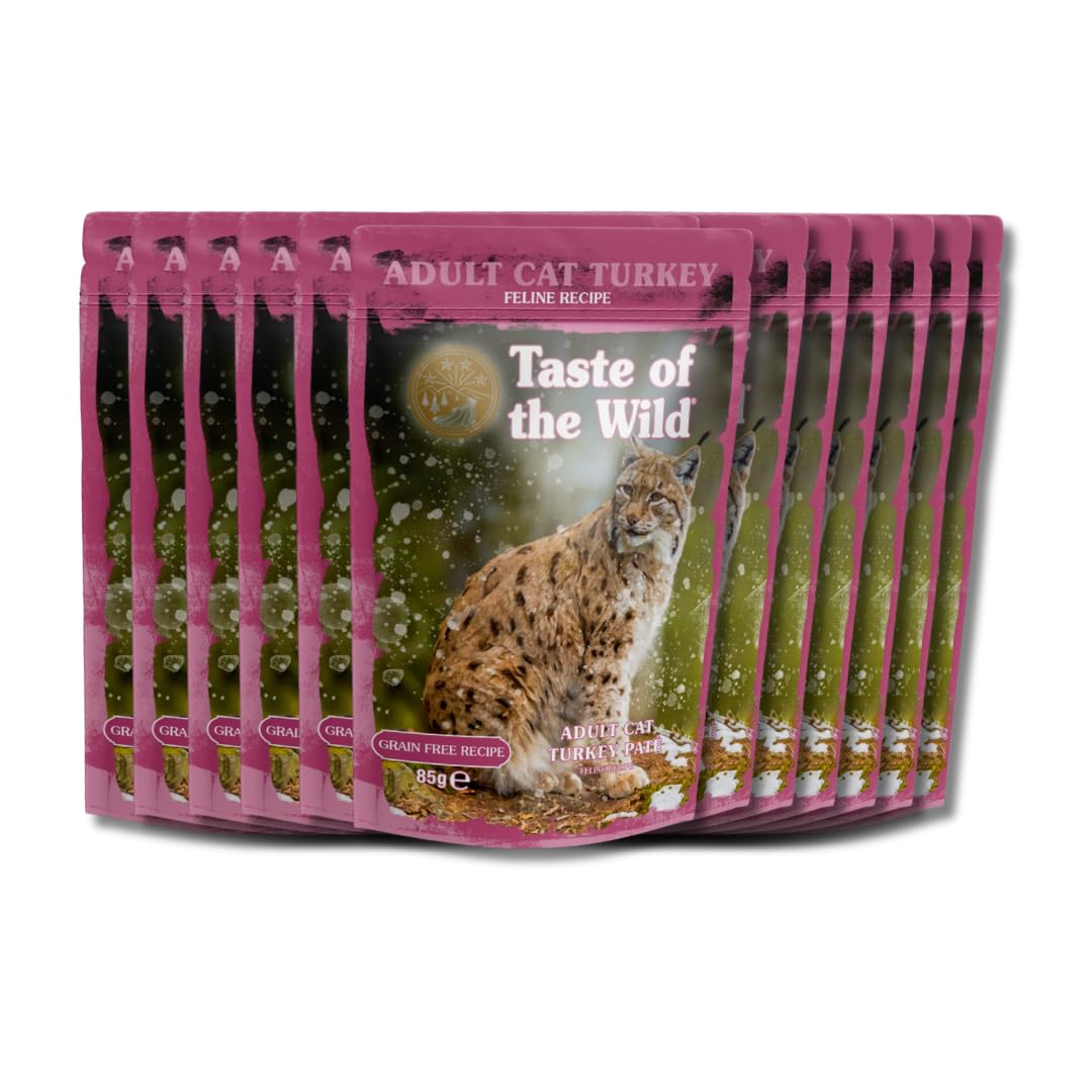 Taste of the Wild Gato Adulto Pavo Paté 12 X 85 g