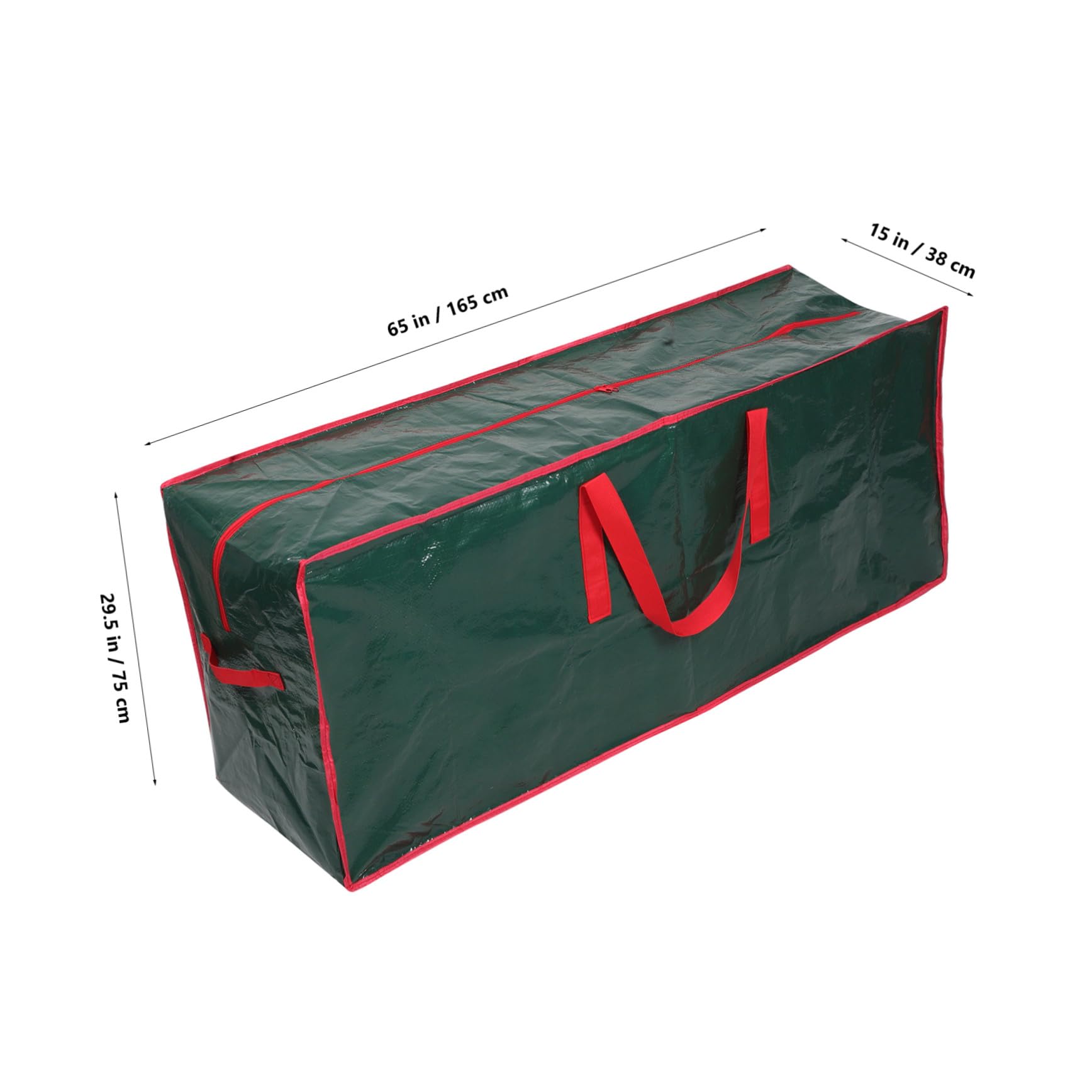 TOYANDONA Aufbewahrungstasche für Weihnachtsbaum Große Rollbare Tasche mit Reißverschluss für Künstliche Bäume und Dekoration Pe Tragegriffen
