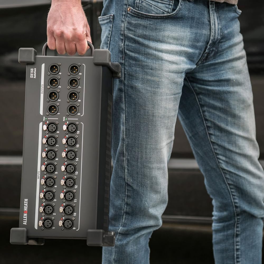 Amazon.com: Allen & Heath DX168 16in / 8out 96kHz Rugged Amazon.com: Allen & Heath DX168 16in / 8out 96kHz Rugged