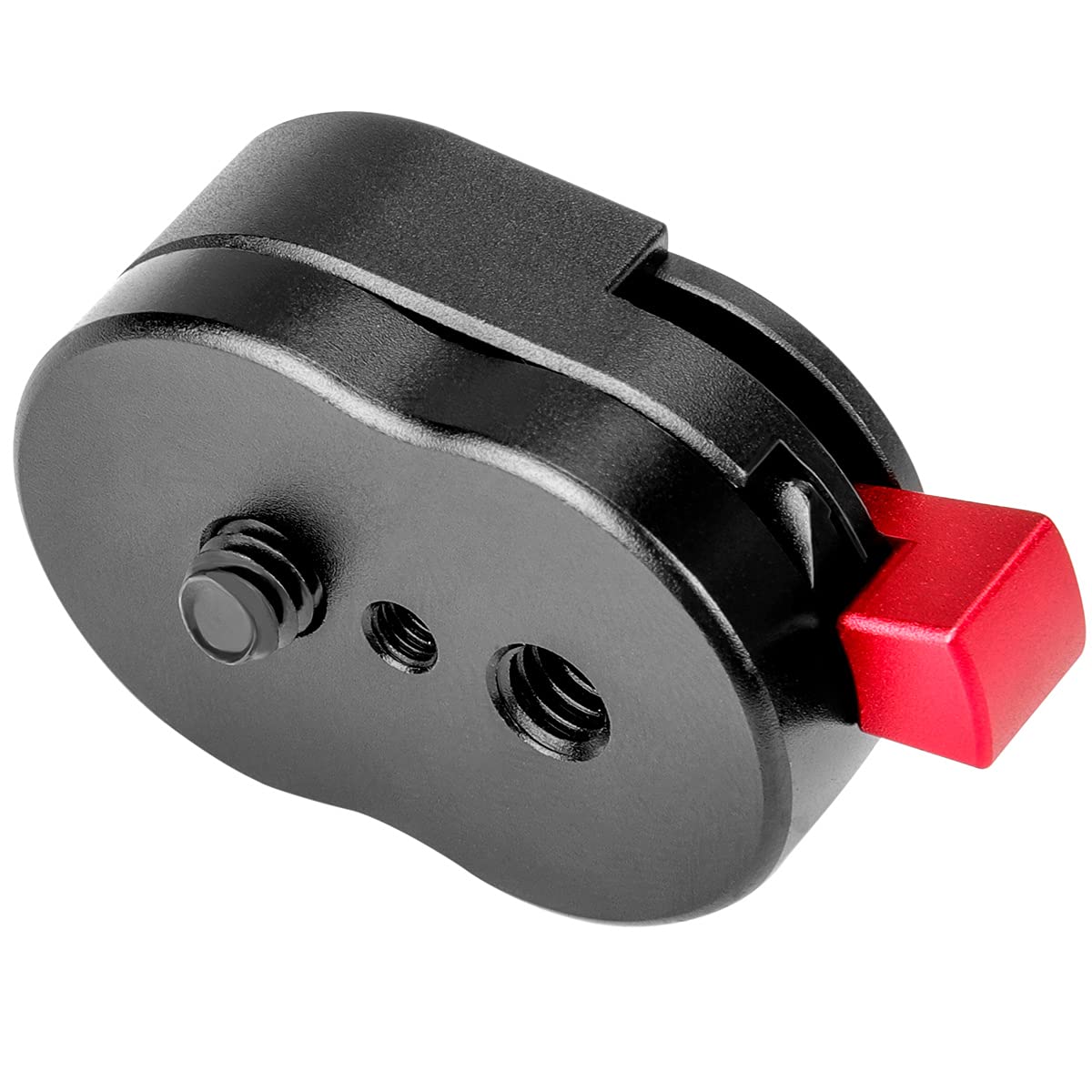 Koolehaoda Mini Quick Release Plate System with 1/4" Screw for Camera Tripod, Gimbal, Monopods,Video Monitors, Magic Arm, Flash Bracket, Stabilizer -(PU-30C)