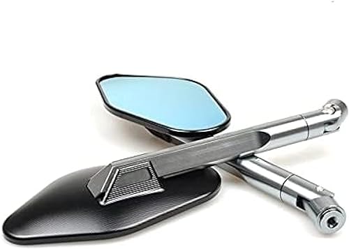 Espejo retrovisor de motocicleta apto para Y-amaha NVX Aerox NMAX 155 Xmax 300 apto para H-onda PCX 150 manillar extremo lateral retrovisores