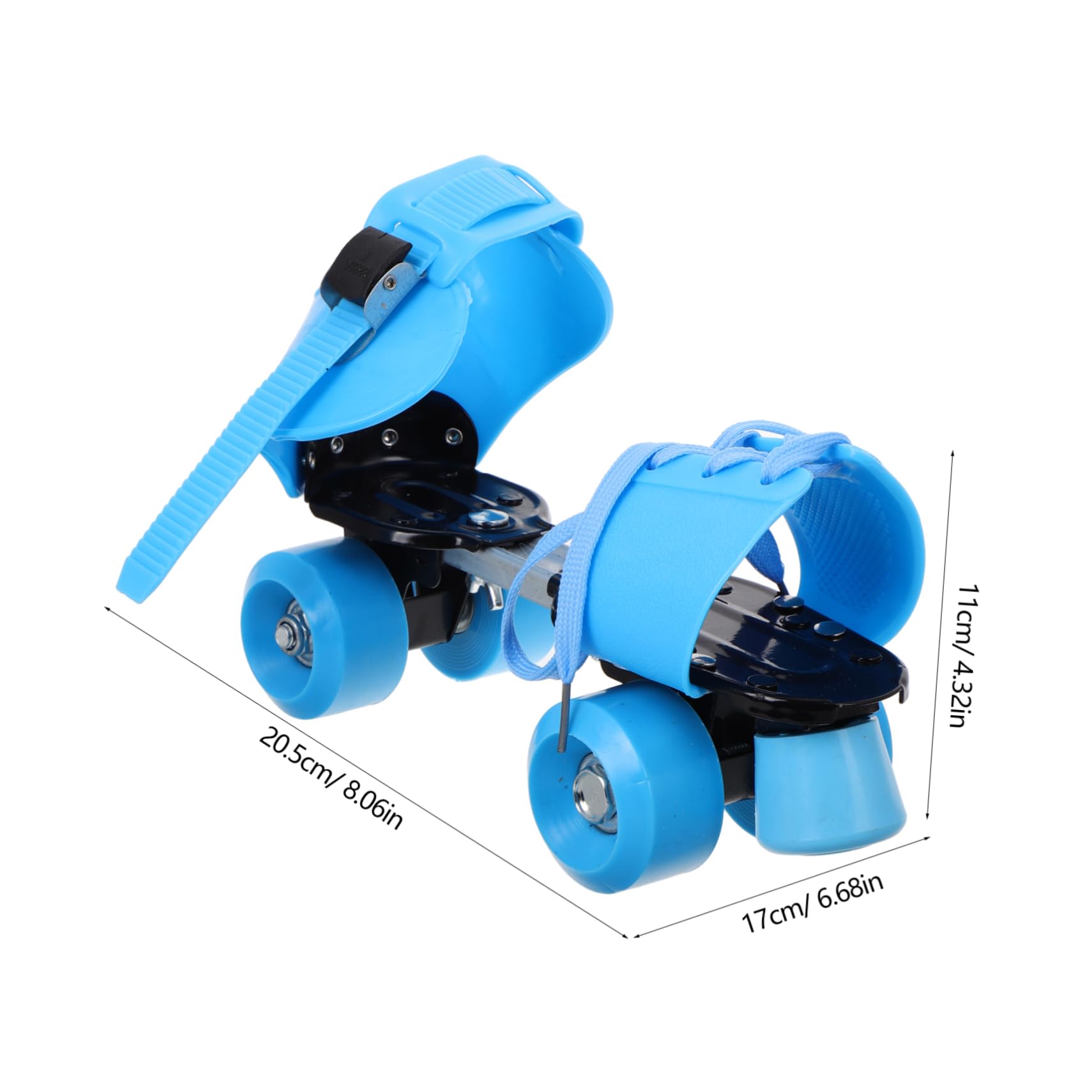 Balacoo Adjustable Children Roller Skates Double Row Roller Skates Boys and Girls Skating Part Growth-Friendly for Toddlers High Stability Design