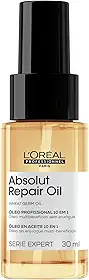 L'Oréal Professionnel Óleo 10 em 1 Absolut Repair | Multi-benefícios para cabelos secos e danificados | Repara e Promove Brilho | Com Gold Quinoa e Proteínas