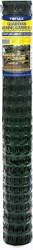 Tenax Guardian Warning Barrier HD 4'x100' Green Made in USA for Construction Projects and Garden Fencing, Animal Barrier, Poultry, Deer, Patio