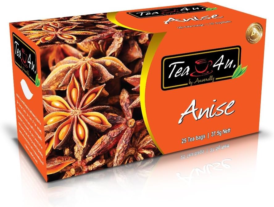 Tea4U Herbal Infusion Tea Bags - Natural & Fresh (Anise)
