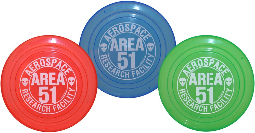 Alberts Gifts Gift House Area 51 Reseach Facility Frisbee