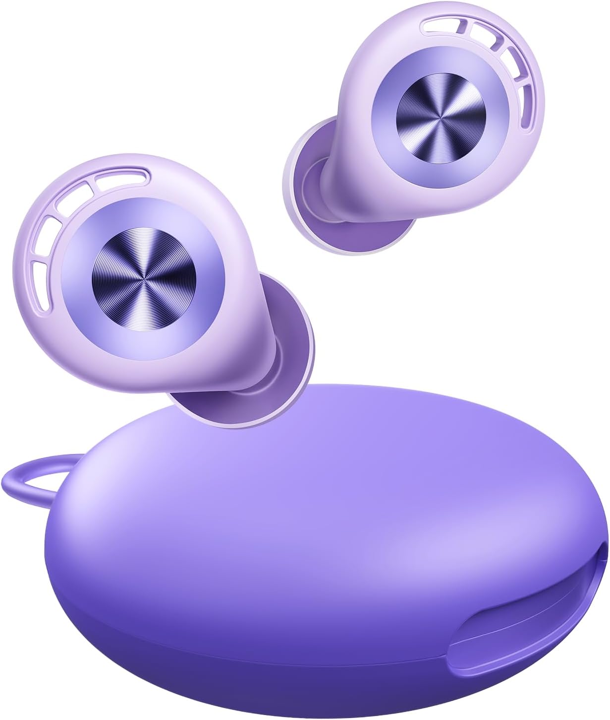 Product image of Ear Plugs for Sleeping Noise Cancelling 50dB Concert Earplugs for Noise Reduction Reusable Soft Silicone Ear Plugs for Snoring Shooting Work Motorcycle Airplane Musician with 7 Eartips Case Blue