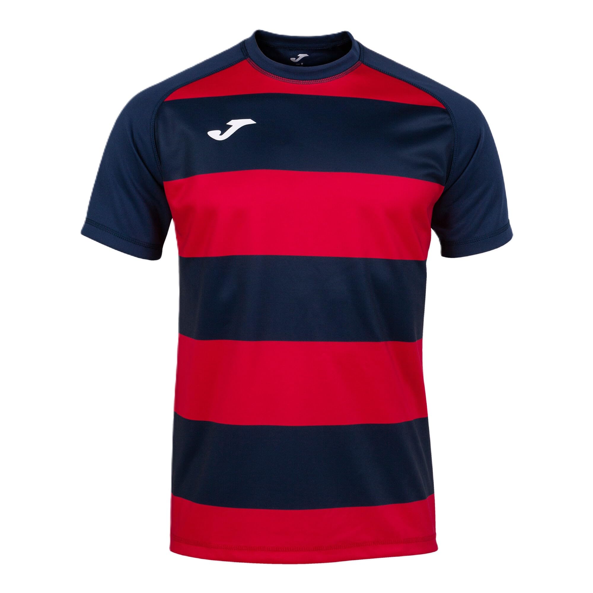 Joma - Camiseta Manga Corta prorugby II, Talla XS, Color Negro Rojo