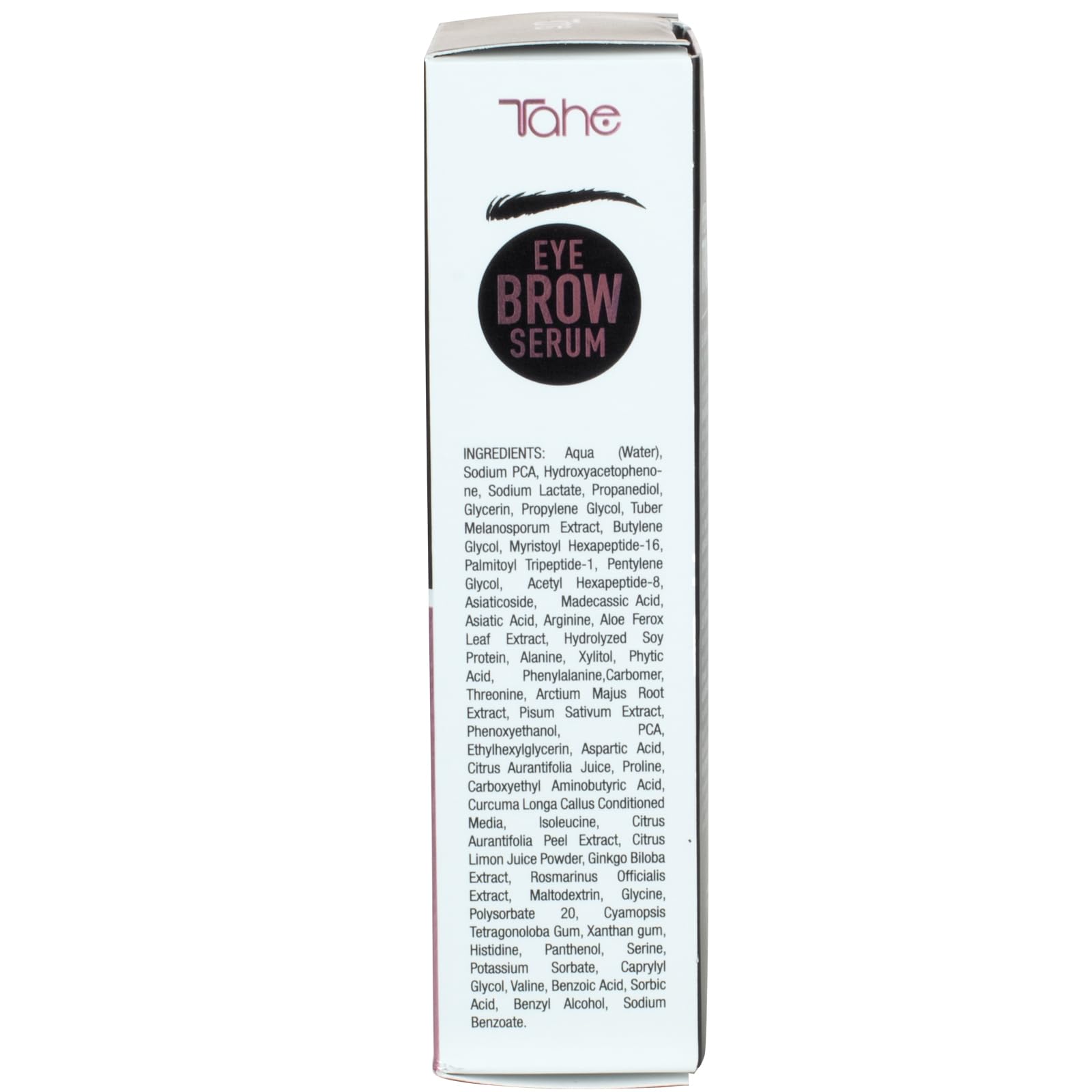Tahe Peptide T98 Eyes EyeBrow Stärkendes Augenbrauen-Serum mit Hyaluronsäure, Panthenol, Protein und Kürbiskernextrakt, 3 ml