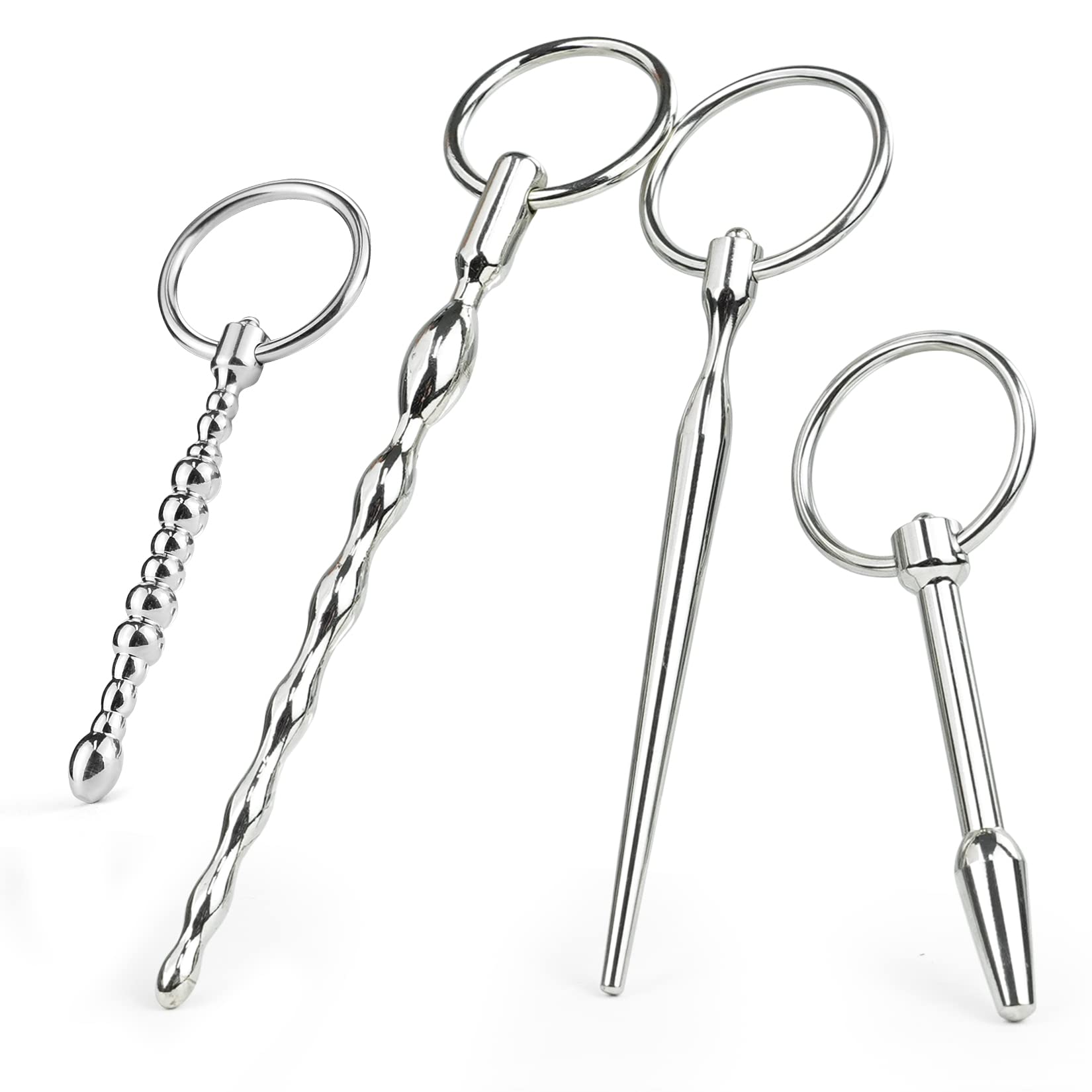 HIMOOX Edelstahl Harnrhren-Dilatoren Set, 4 Stck