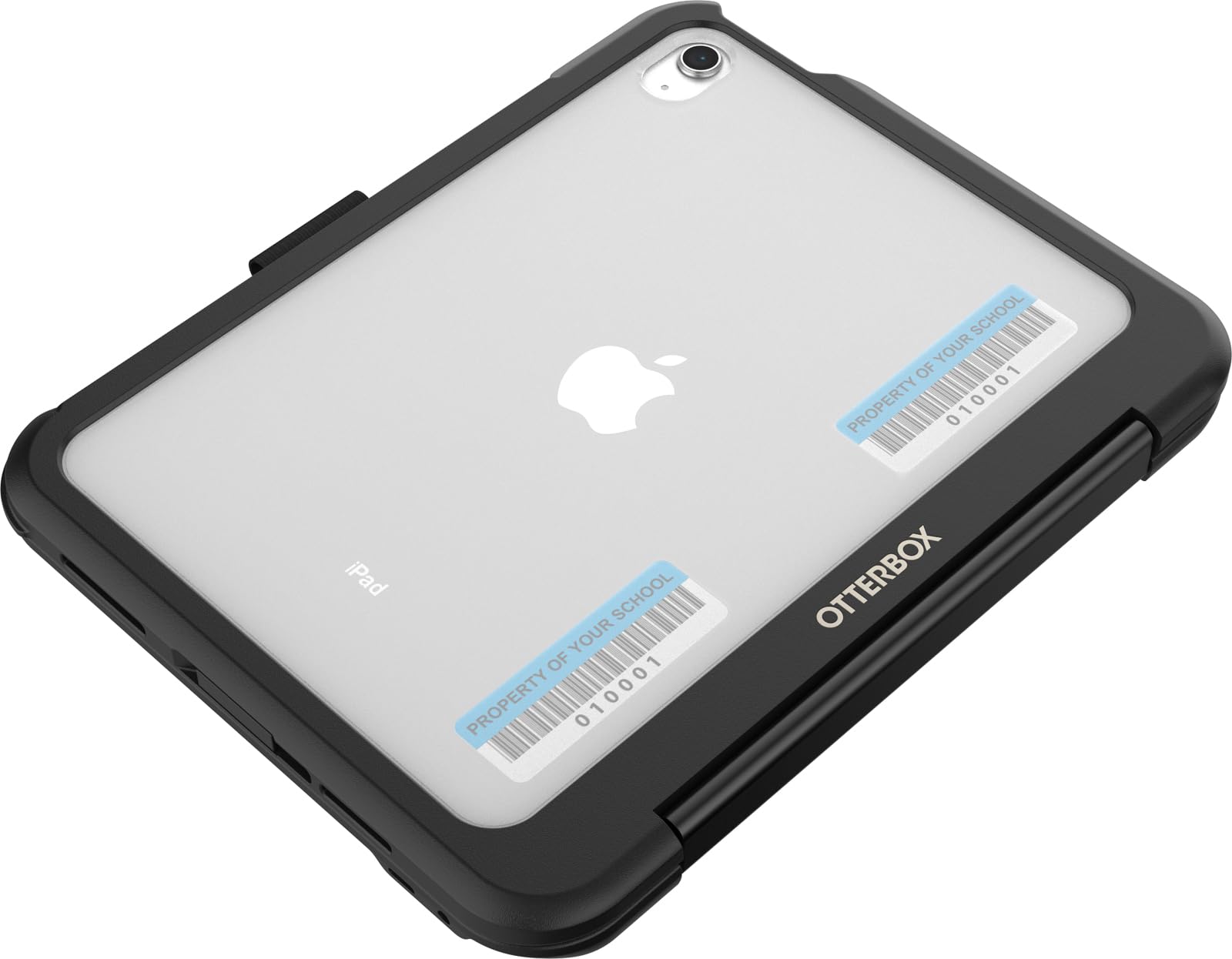 OtterBox Achiever Keyboard 360 Etui do iPad (A16) 11. / 10. Gen, Czarne | Do iPad 11" 2025, iPad 10,9" 2022, wstrząsy etui z klawiaturą Nordycki, zgodne z normą wojskową, Bez Opakowania Detalicznego