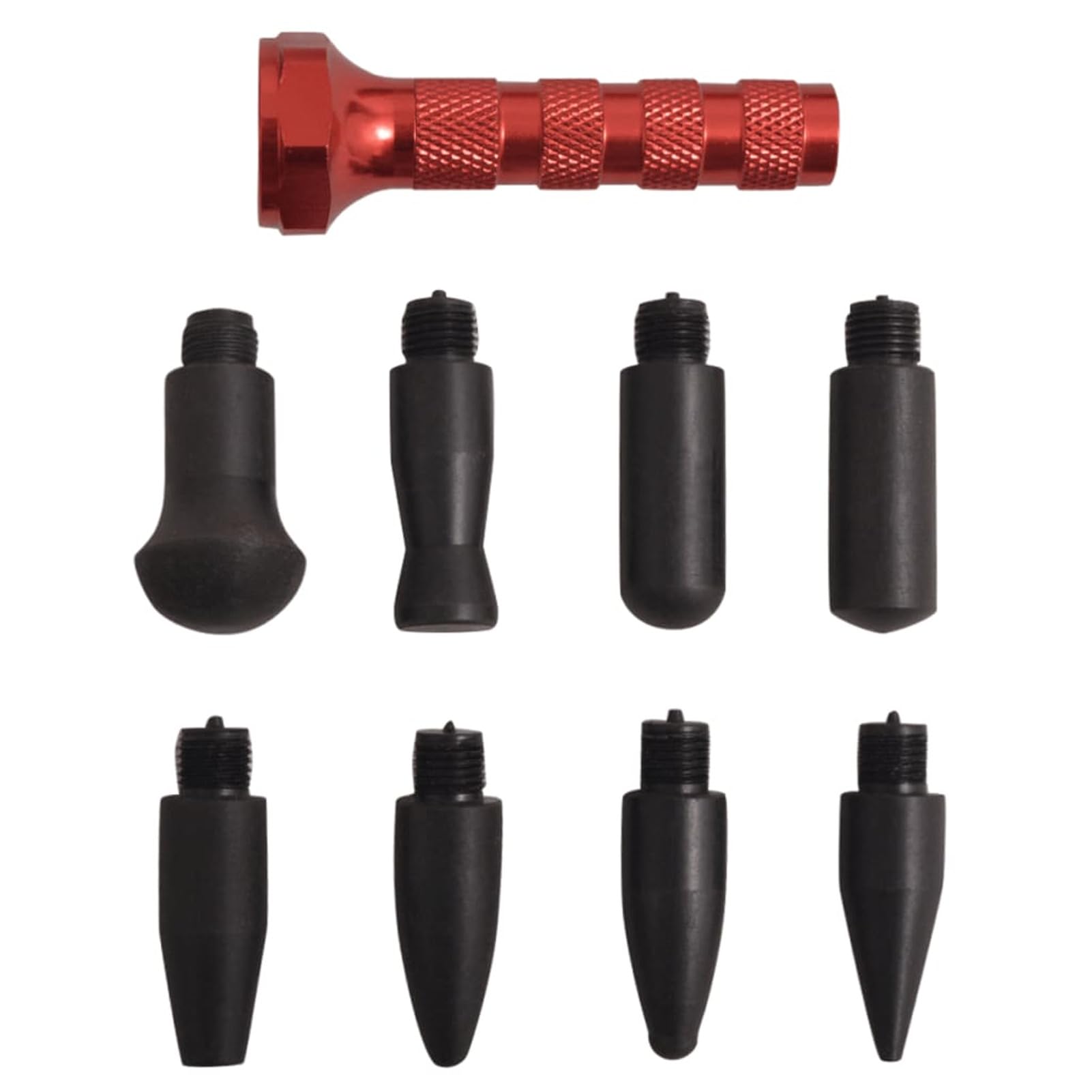 Gecheer 87-TLG Ausbeulwerkzeug-Set lackfreies Dellen Reparatur-Set Puller Kit,Lackschadenfreier Ausbeulwerkzeugsatz Ausbeulwerkzeug für DIY Fahrzeuge Werkstattausrüstung Waschanlage Dellen Reparatur