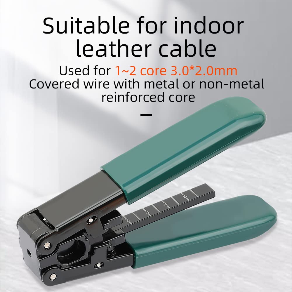 Optical Fibre Cleaver SKL-6C Cable Cutting Cutter Leather wire stripper FTTH Kit Tools, Optical Fiber Combination 2 - Image 3