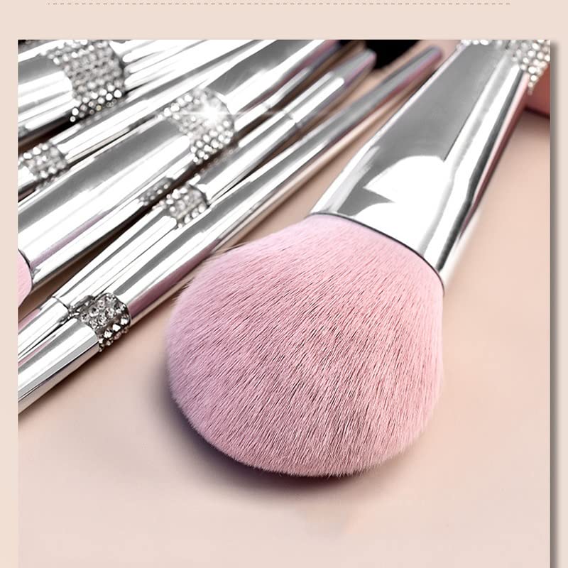 11 Makeup Brushes Soft Hair Eyeshadow Foundation Beauty Tools Full Set of Brush Pack image 5