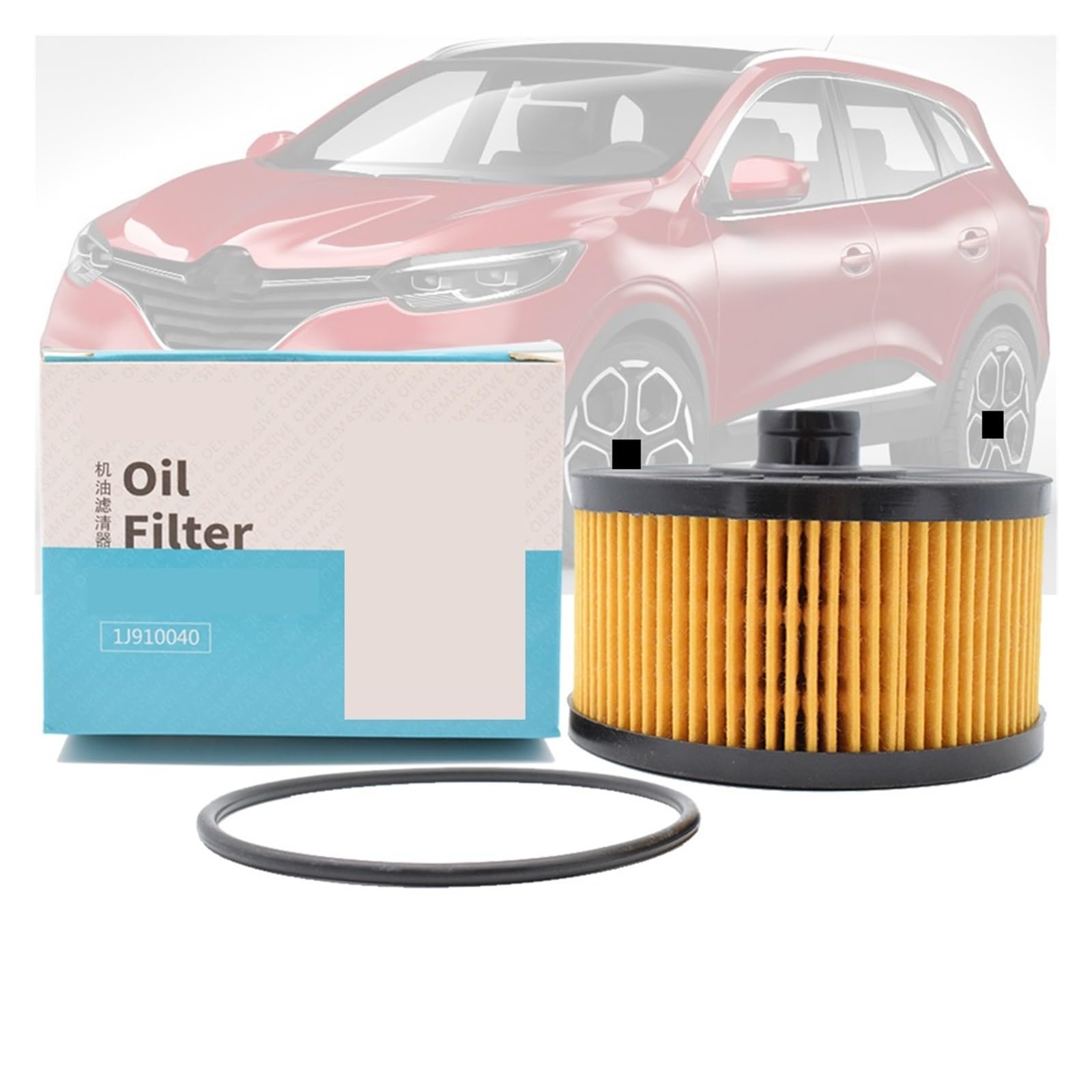Filtro olio Compatibile per Nissan Pulsar Micra Smart Forfour Compatibile per Renault e Clio Scenic Megane Dacia 898ccm 1197ccm 1198ccm