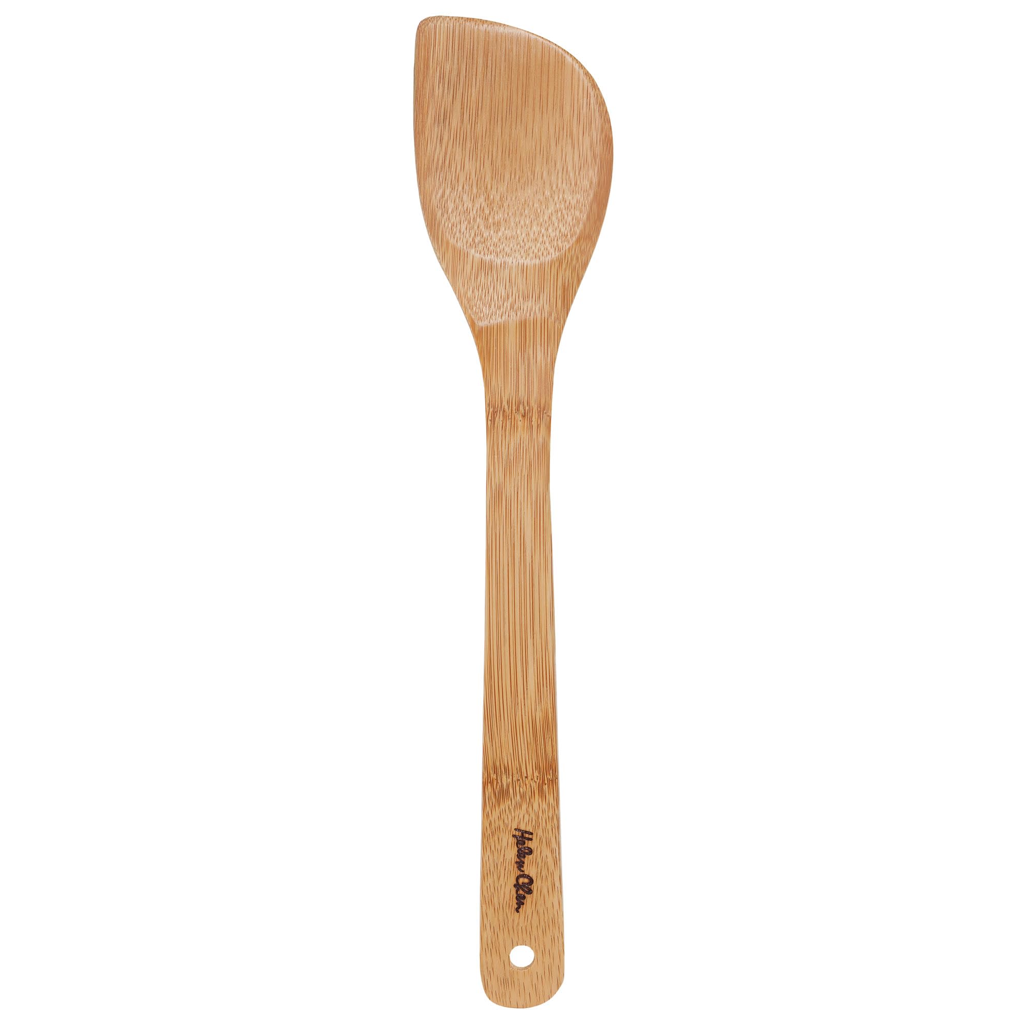 Helen’s Asian Kitchen Left-Handed Natural Bamboo Stir Fry Spatula and Cooking Utensil, 13-Inch