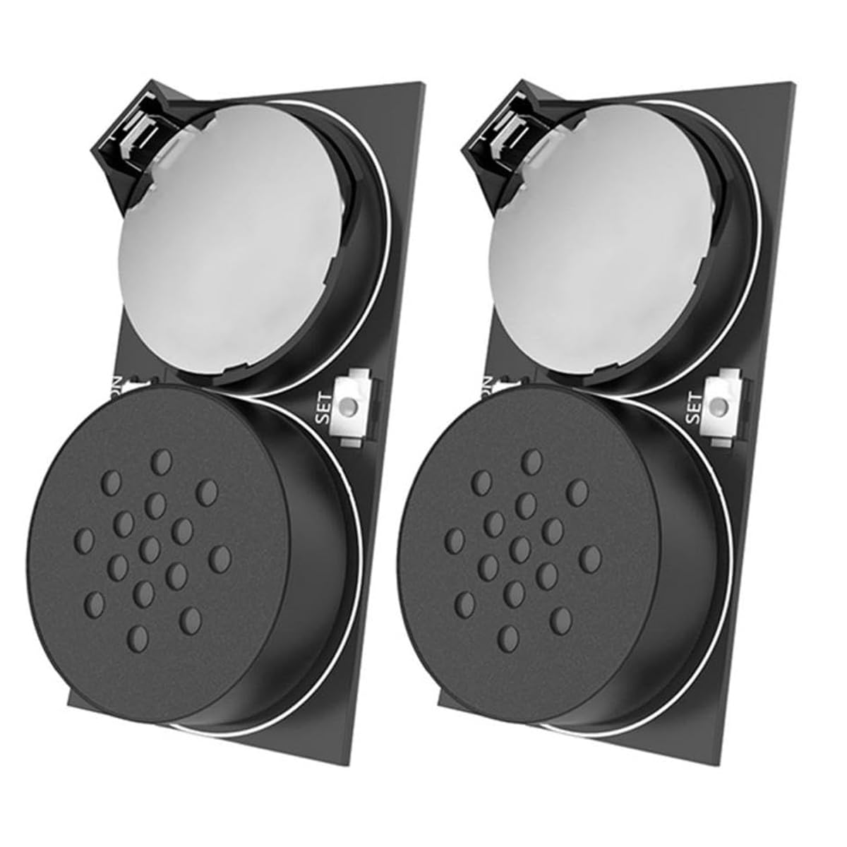 Enwye 2 Pcs Cricket Noise Maker Prank, Annoying Sound Prank Device, 7 Sounds Beep Stroke, Funny Hidden Annoying Beeper, Hilarious Gag Gift for Friends and Family