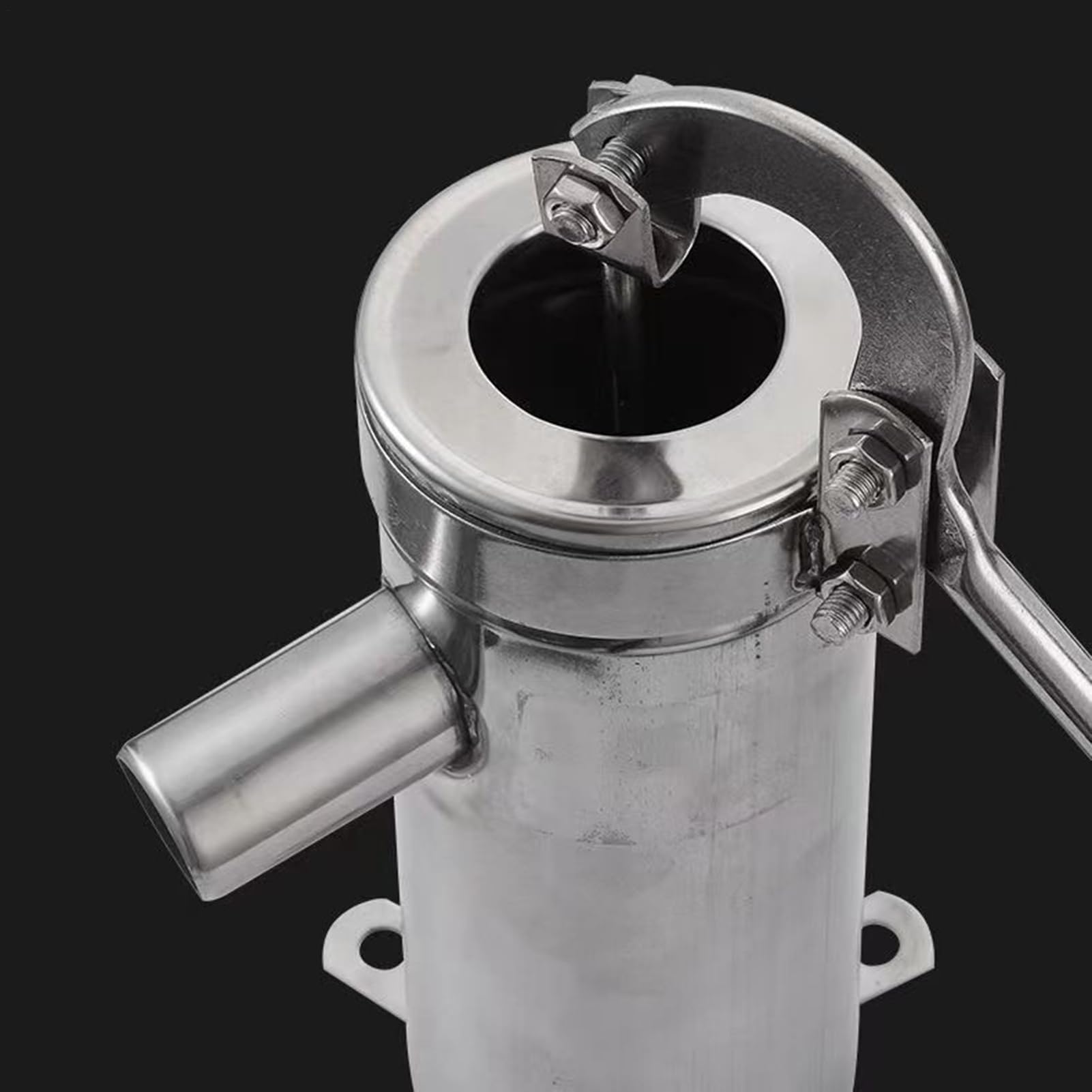 Bomba de pozo de mano, herramienta de succión manual de acero inoxidable, bomba de manivela de mano para agua subterránea de hasta 10 m, potenciador de fuente para riego de patio y hogar