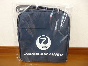 日本航空 JAL JAPAN AIR LINES ショルダーバッグ赤青セット 日本航空 JAL JAPAN AIR LINES ショルダーバッグ赤青セット