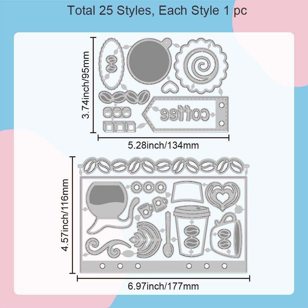 GLOBLELAND Lot 2 Sets 15 Pcs Dies Métal Livres & Chat – Matrice Découpe Scrapbooking, Cartes, Albums
