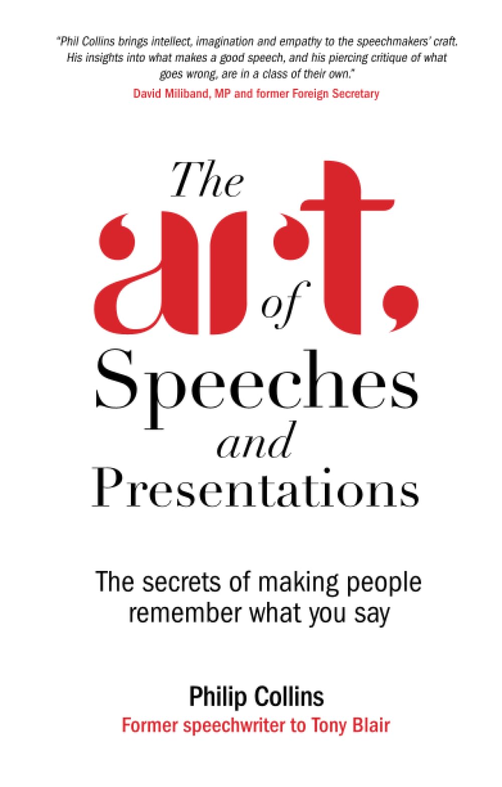 The Art of Speeches and Presentations: The Secr. Collins**
