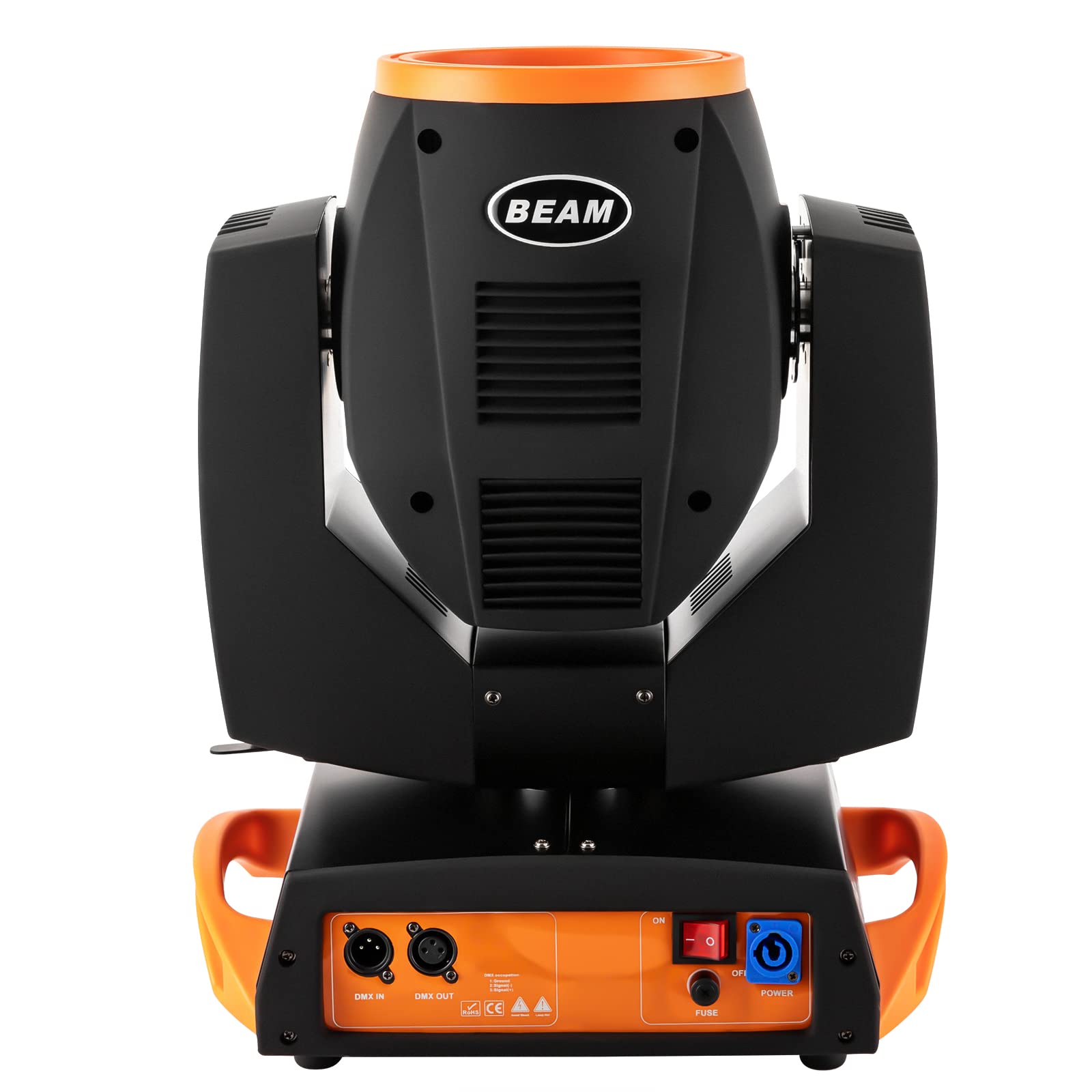 Testa Mobile LED 230W RGBW Con DMX - 17 Gobos, 8 Prismi Per Illuminazione Palcoscenico E DJ