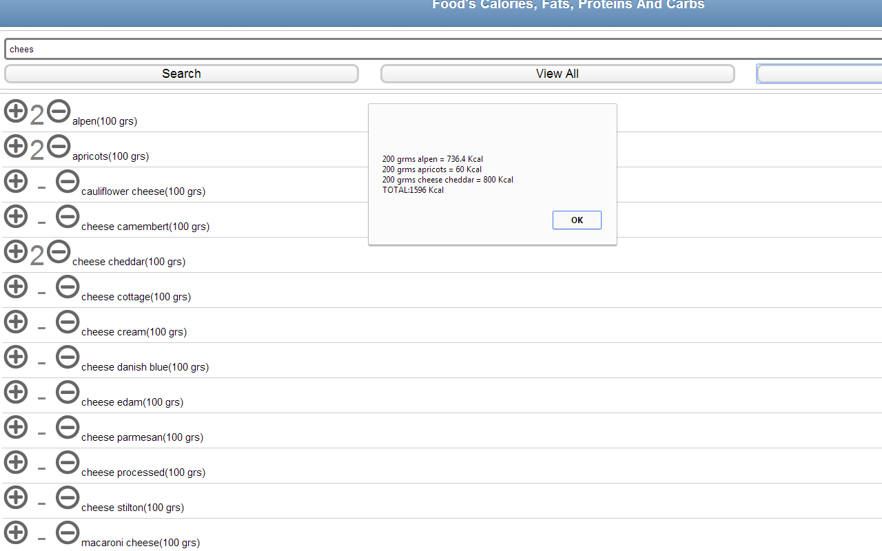 Calories,Fats, Proteins and Carbs calculator App on the Amazon Appstore