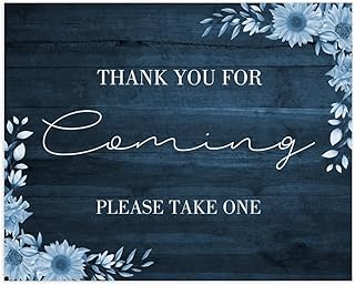 Thank You for Coming Wedding Wood Sign Couple Wedding Gift Wedding & Reception Decorations Personalized 16X20 Wedding Sign for Ceremony Wedding Reception Poster Custom Family Name Wedding Decoration