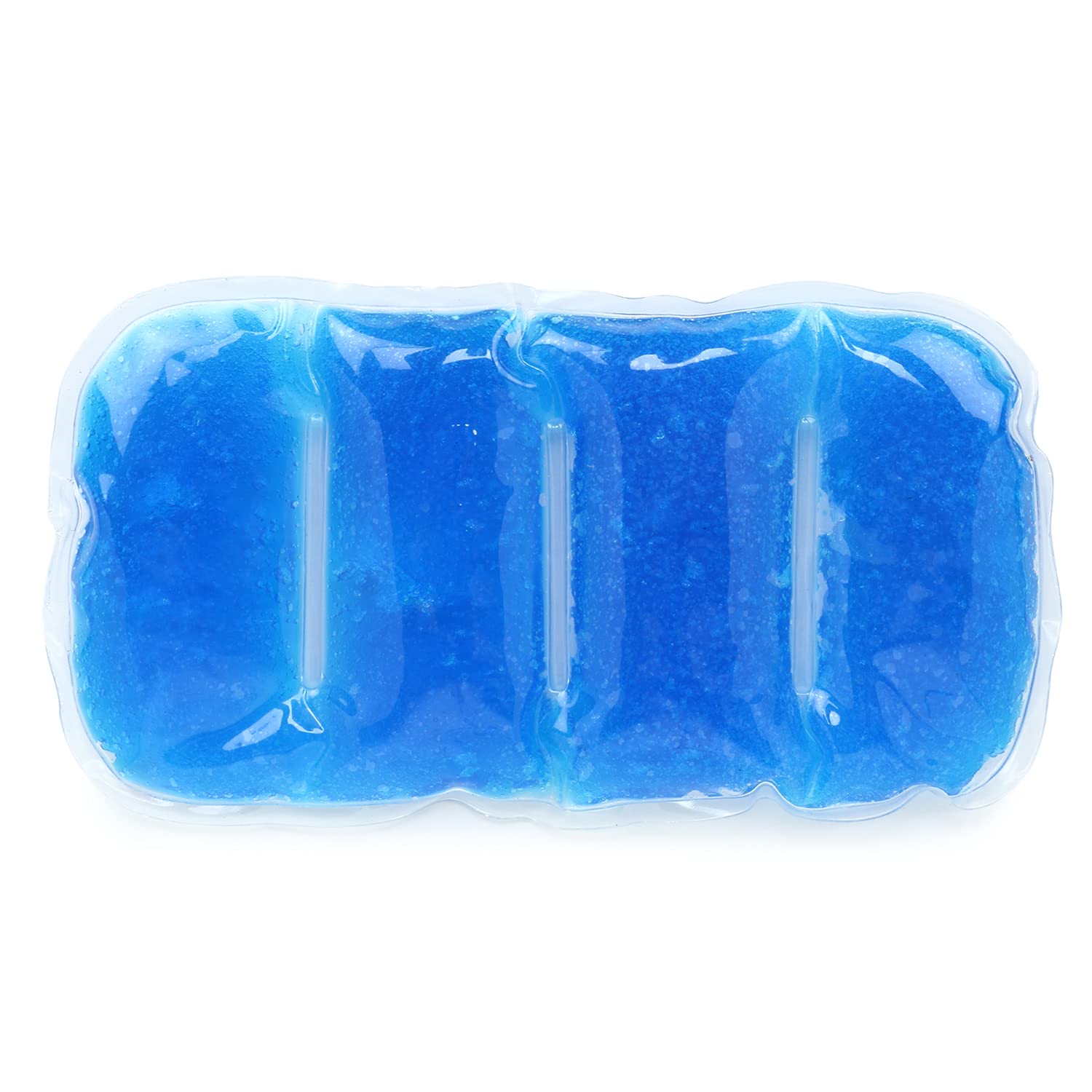 Hot and Colds Ice Pack for Pain Relief - 3 Fold | Soft and Flexible Gel for Injuries | Ice Gel Pack for Shoulders, Knee, Back, Neck | Compression Gel Pack for Pain Relief Regular And Reusable Blue