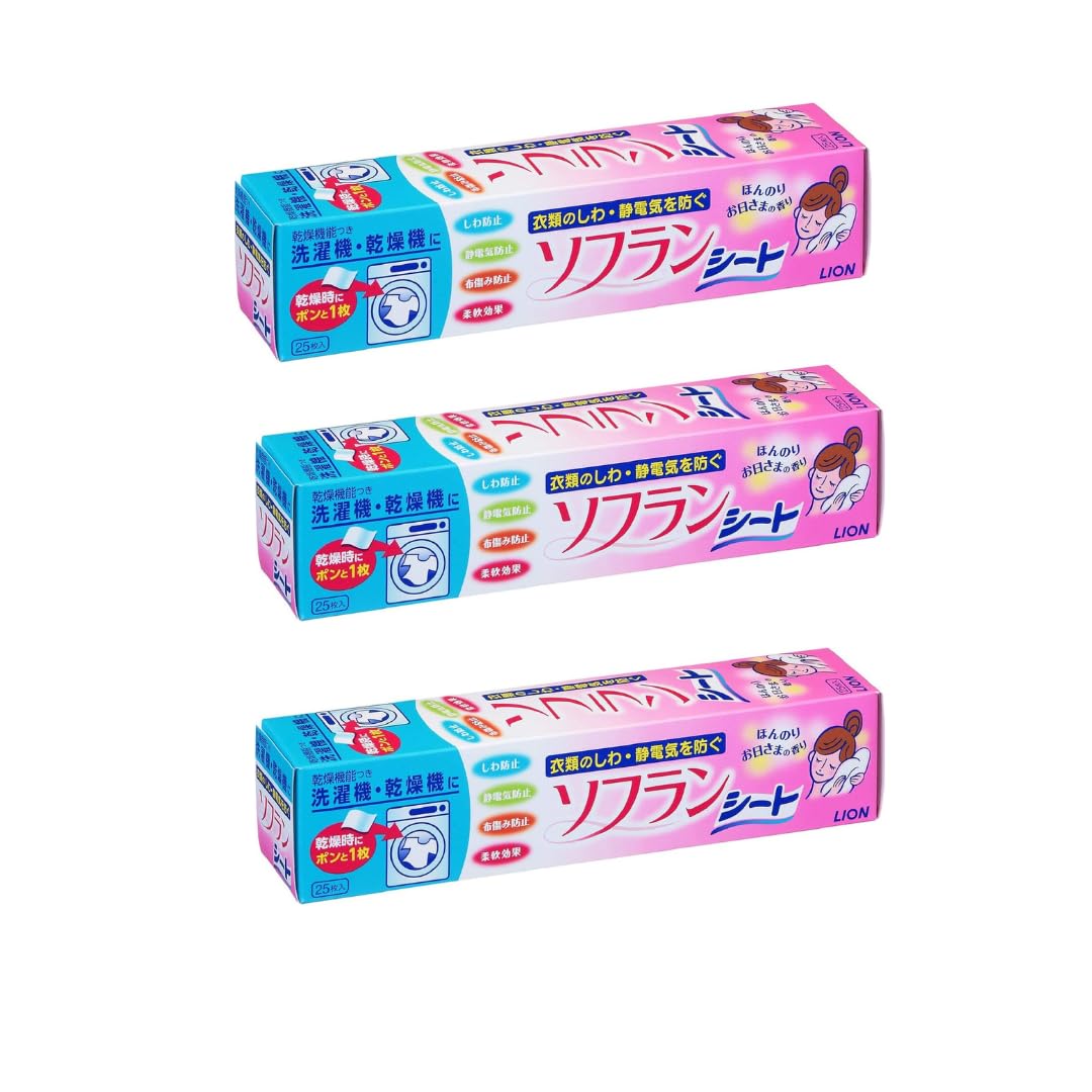 Amazon | 【まとめ買い】 乾燥機用ソフラン 乾燥機 柔軟剤シート 