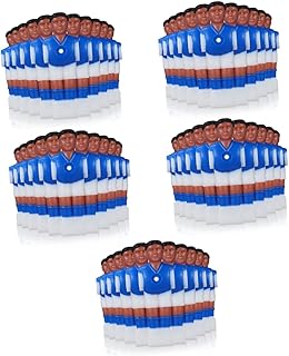 55 Peças Bonecos De Jogadores De Futebol Estatuetas Peças De Reposição De Mesa De Pebolim Acessórios De Pebolim Figuras De Futebol Brinquedos De Mesa Peças De Reposição De Futebol