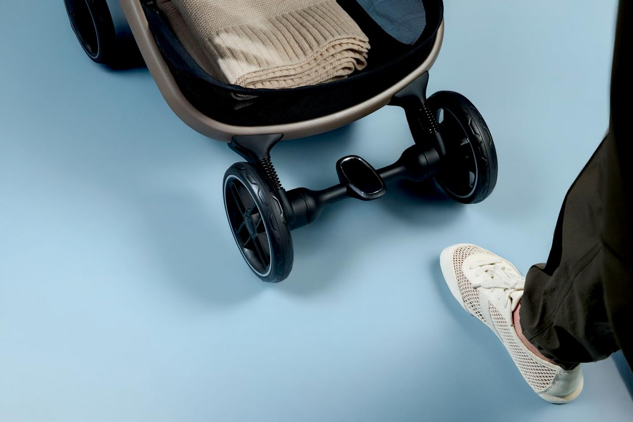 Maxi-Cosi Oxford Cabin Poussette bébé, idéale avion, 0–4 ans, pliage compact, légère, suspension douce, position allongée, sangle de transport intégrée, Black Onyx