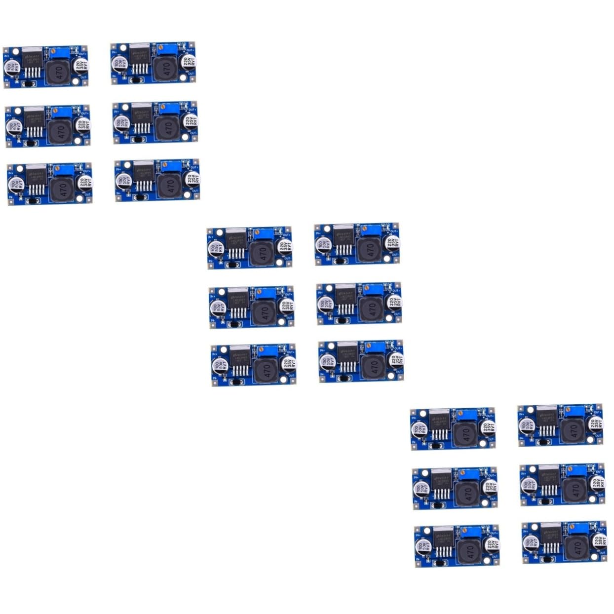 YARNOWYARNOW 18 Packs Power Module Buck Converter Adjustable Power Supply Dc