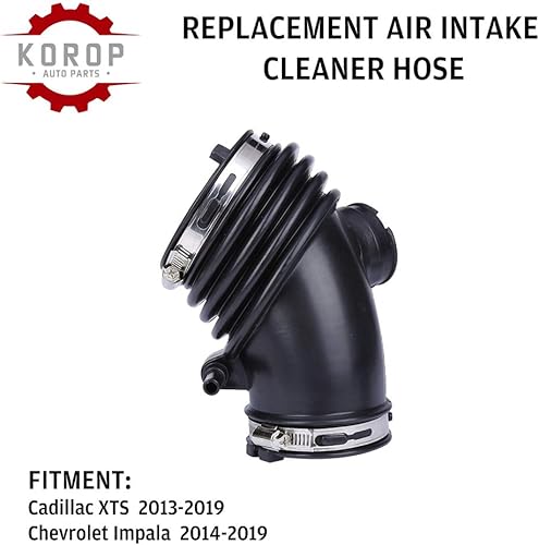 Miniatura 3 de Manguera de entrada de aire para Cadillac XTS 3.6L 2013-2019, para Chevrolet Impala 3.6L 2014-2019, conducto de tubo de arranque de admisión