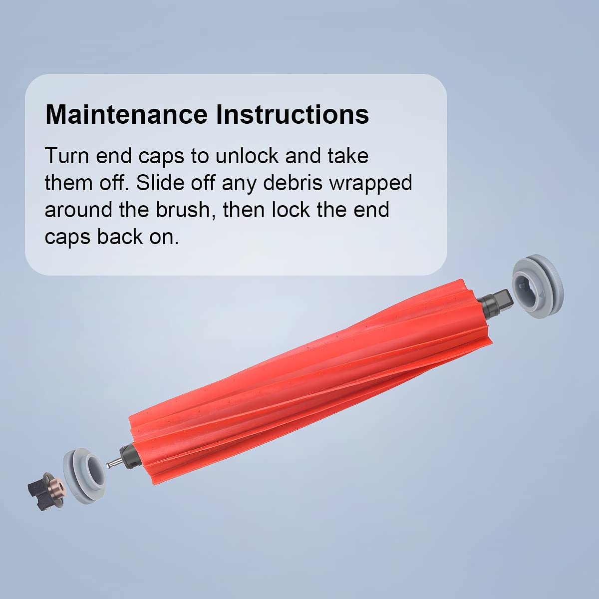 Accessoires De Rechange Brosse Principale Pour Roborock S7 Maxv Ultra Q7 Max Q7 Max Plus S7 Plus S7 Max S7 Maxv 2 Pieces 98805578