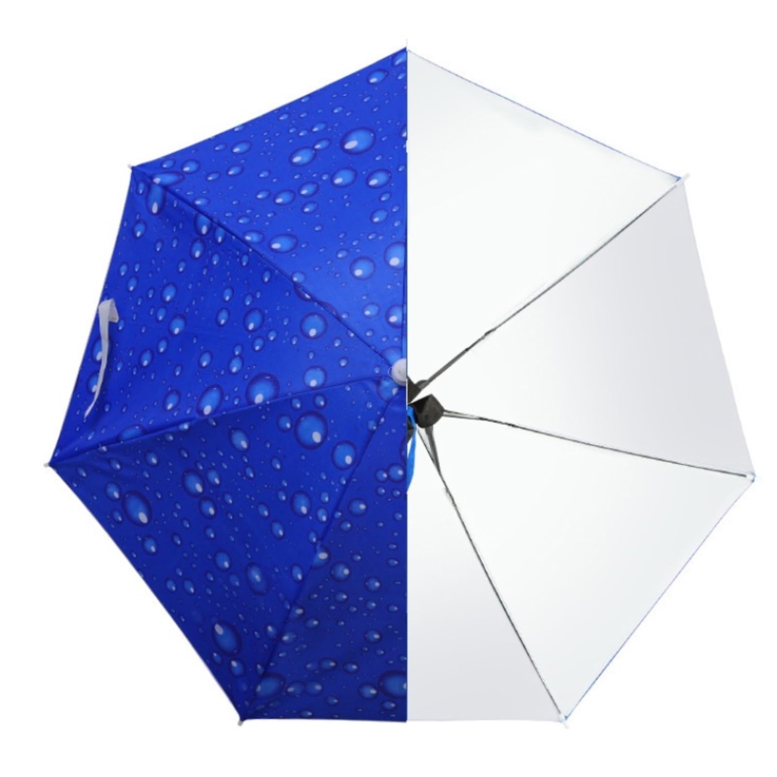 Poliestrowa składana parasolka | Wielokolorowy 95 cm Wędkarstwo Ogrodnictwo: składany parasol